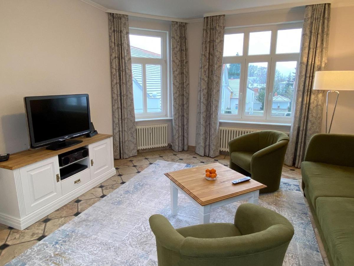 Strandvillen Binz - Ferienwohnung Mit Meerblick, 1 Schlafzimmer, Sauna Und Balkon Sv-712 Eksteriør bilde
